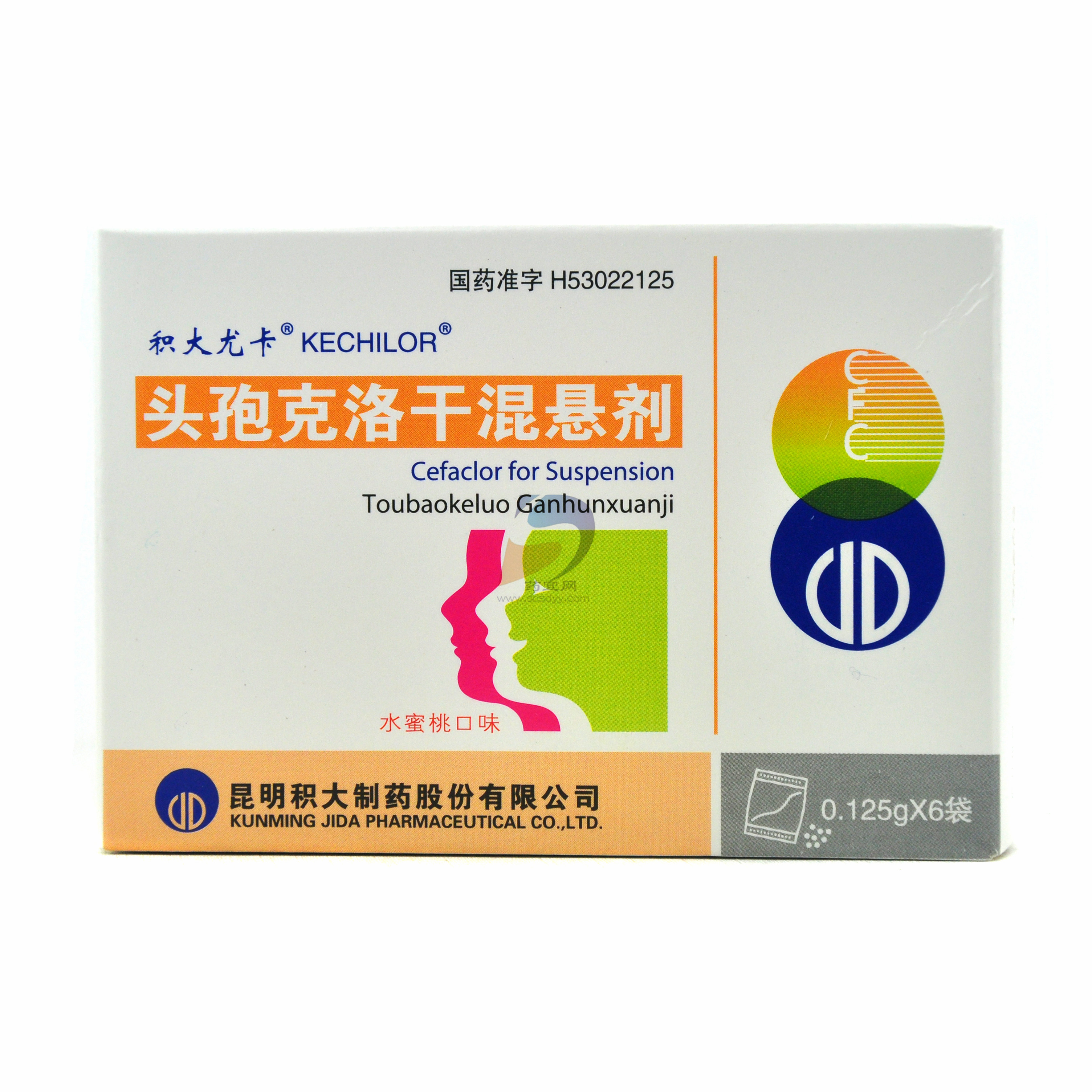 头孢克洛干混悬剂